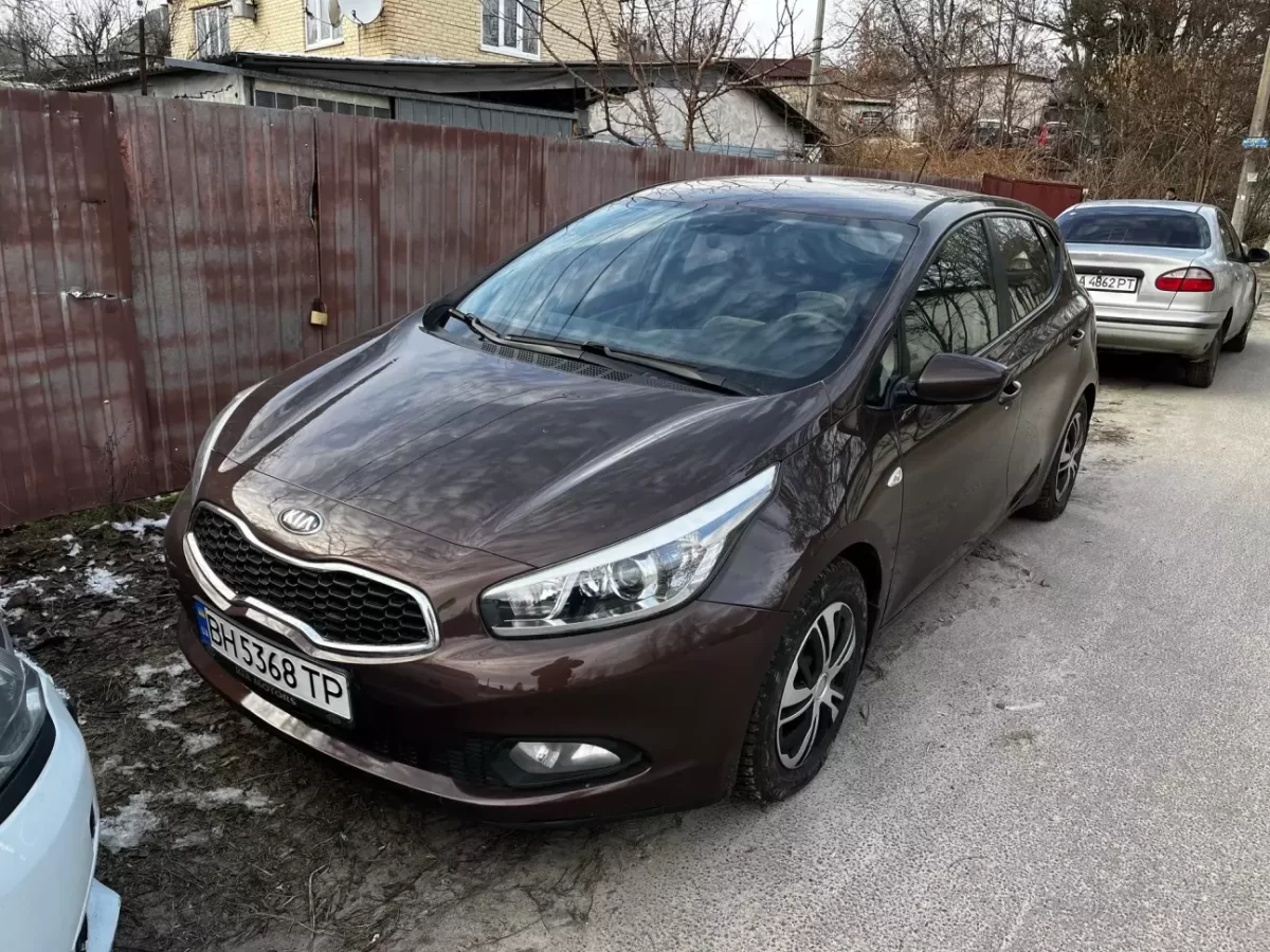 Розвод з пробігом Kia Ceed 2013